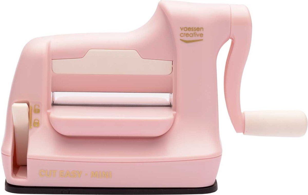 Vaessen creative • Cut Easy Mini-Schneide- und Prägemaschine Pink