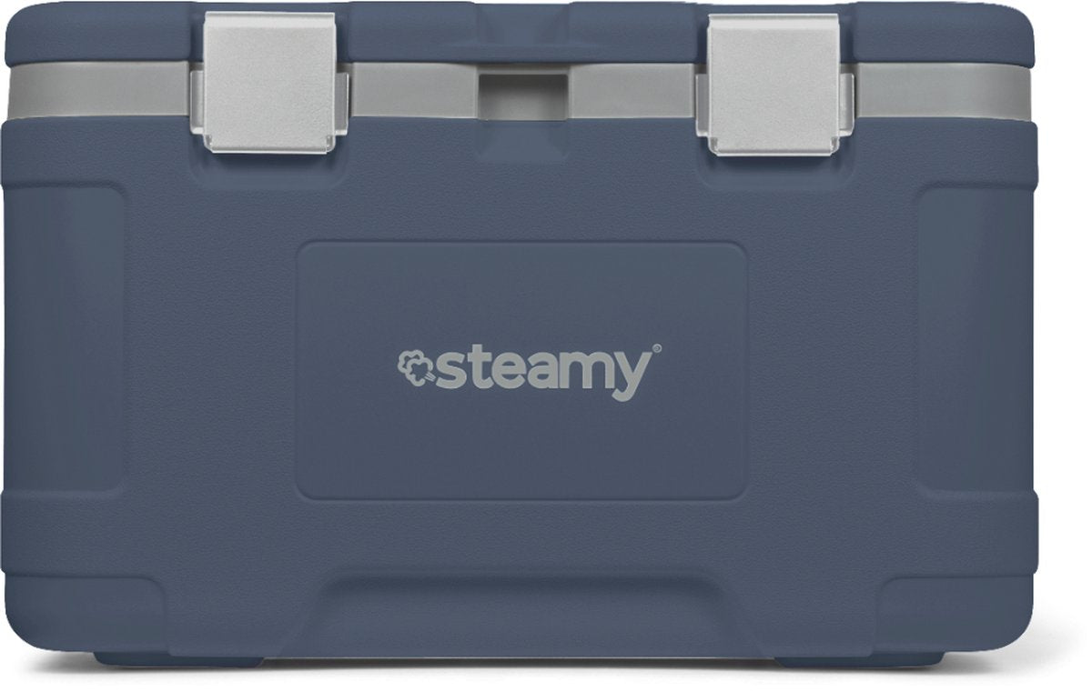 Steamy cool 50 – große Kühlbox – 50 Liter – blau