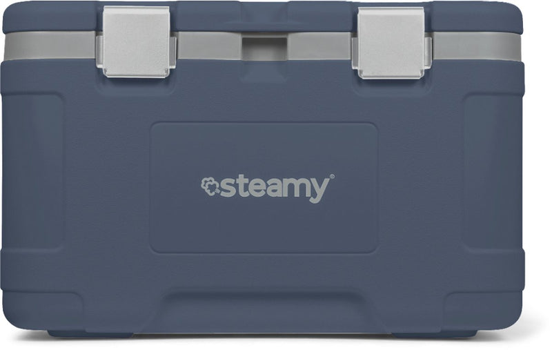 Steamy cool 50 – große Kühlbox – 50 Liter – blau