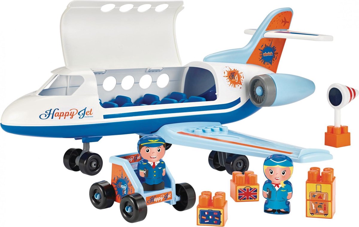 Abrick Flugzeug + Zubehör