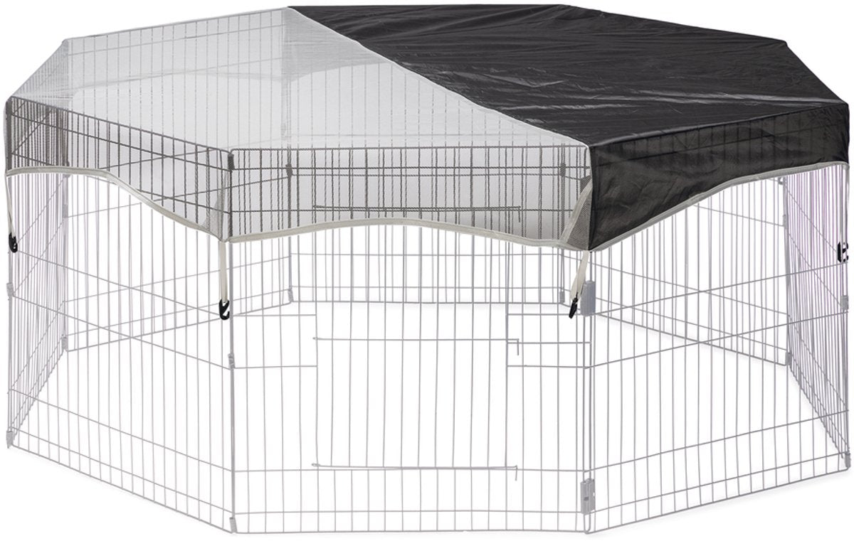 Beeztees Abdecknetz für Kaninchengehege – Nagetiergehege – XL – Panel 60 cm – Durchmesser 155 cm