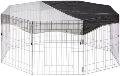 Beeztees Abdecknetz für Kaninchengehege – Nagetiergehege – XL – Panel 60 cm – Durchmesser 155 cm