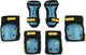 Nijdam Schlittschuhschutzset Junior - Gamekeeper - Schwarz Blau - L