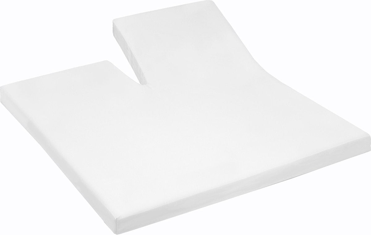 Cinderella - Single-Split - Topper-Spannbettlaken - Premium-Molton - bis 25 cm Matratzenhöhe - 160x200 cm - weiß