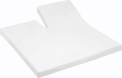 Cinderella - Single-Split - Topper-Spannbettlaken - Premium-Molton - bis 25 cm Matratzenhöhe - 160x200 cm - weiß