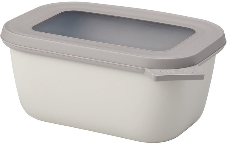 Mepal – Multi Bowl Cirqula Frischhaltedose – 750 ml – rechteckig – Nordic White