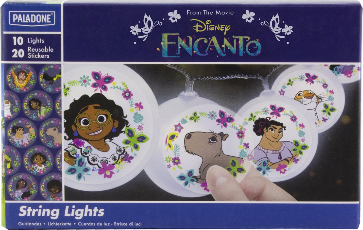 Paladone Disney Lichterkette mit Aufklebern-Encanto (Verschiedenes) neu