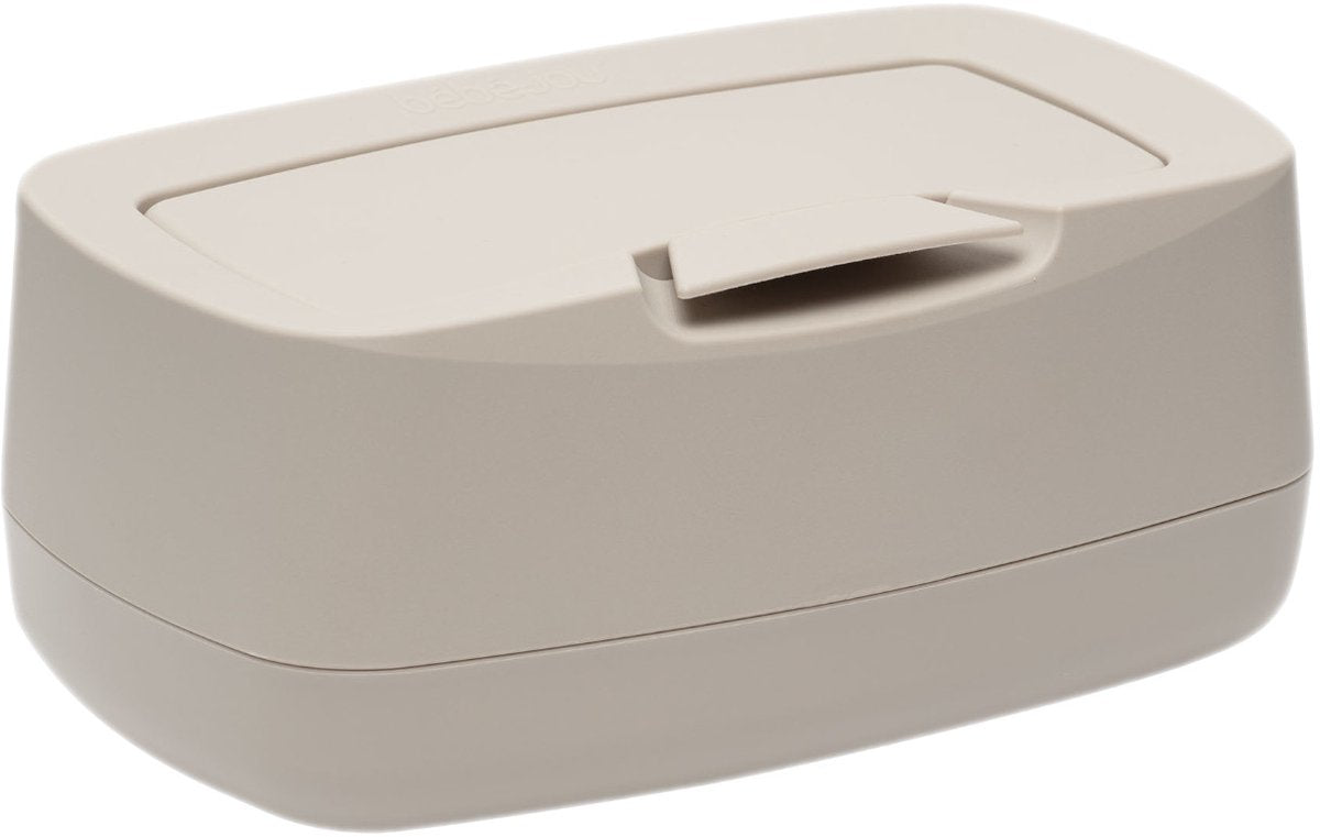 Bébé-jou leicht abwischbare Box, Seide, Taupe