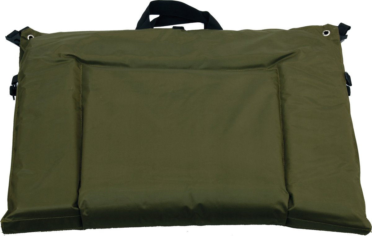 Albatros Deluxe Abhakmatte – starke und langlebige 600D-Angelmatte mit Befestigungsösen und Griffen