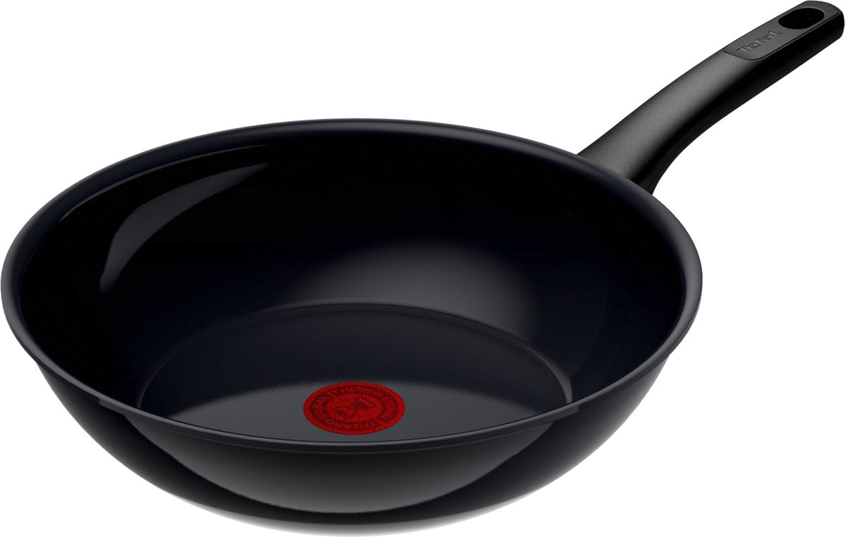 Tefal Revive Black - Wokpfanne - ø28 cm - Keramik - PFA-frei - induktionsgeeignet