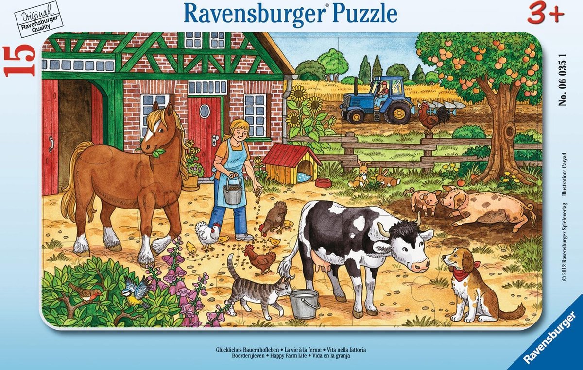 Ravensburger Puzzle - Leben auf dem Bauernhof