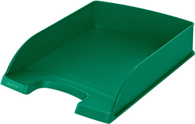 Briefkörbe Standard Leits Plus 5227 Polystyrol A4 34x24,5x5,8cm grün