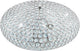 Eglo clemente - Deckenleuchte - 3 Lichter - ø450mm. - Chrom - klar