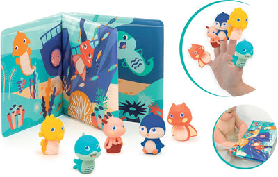 Ludi - Badebuch mit Fingerpuppen - Badespielzeug
