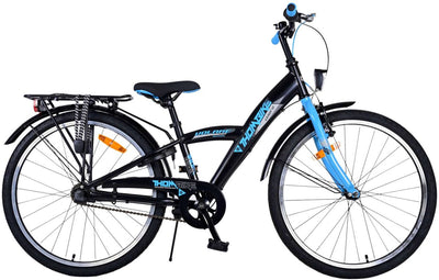 Volare Thombike Children's Bicycle - Jungen - 24 Zoll - Schwarzblau - 3 Zahnräder