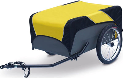Roland Traveler Fahrradanhänger 130L 16 Zoll Unisex Schwarz