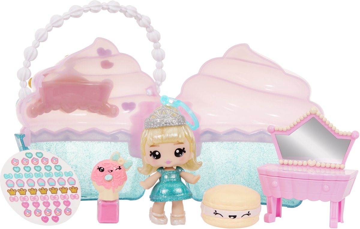 Beauty-Bag-Spielset und Lipgloss-Puppe – Cupcake
