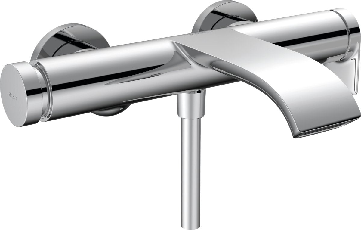 Hansgrohe Vivinis Einhebel-Wannenbatterie Aufputz schwarz matt