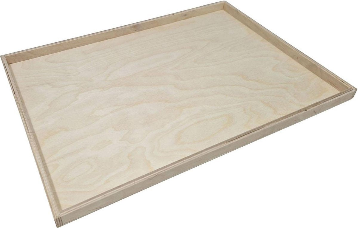 Holzdeckel für Spielbox Kinetische Sand