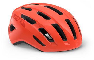 With Miles Mips Fahrradhelm Herren Damen – Fahrradhelm Citybike Erwachsene – E-Bike – Trekking – Größe M L (58–61 cm) – Koralle glänzend (rot)