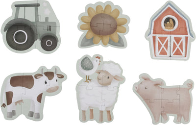 Kleine niederländische Farm 6in1 Puzzle 3-5 Stücke
