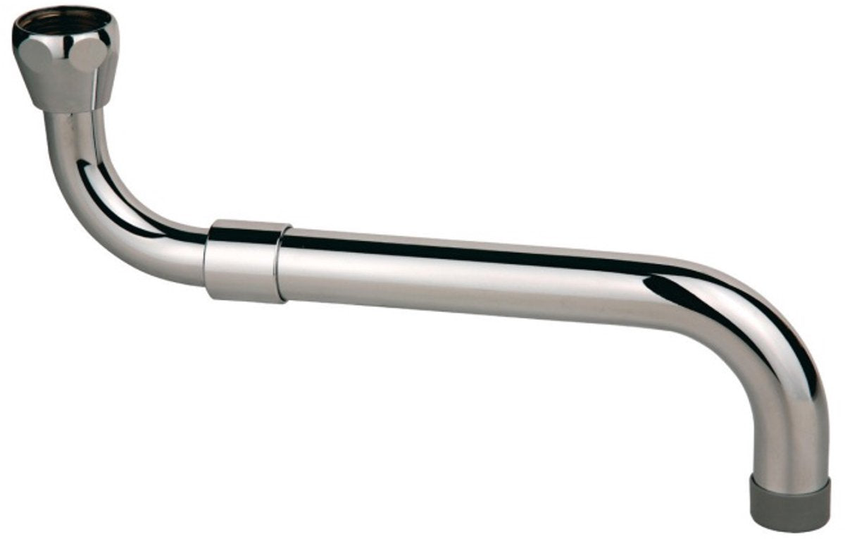 Kirchhoff S-Auslauf, 3 4 x 280-480 mm - ausziehbar
