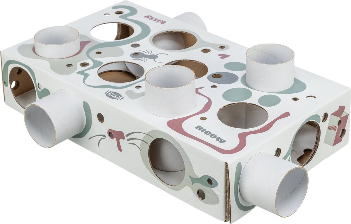 Trixie Cat Activity Paws'n'Reats Box Cardboard