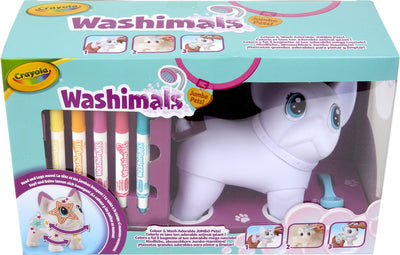 Crayola – Washimals – Hobby-Paket – Jumbo-Haustiere-Set, großer Wilbur für Kinder
