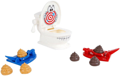 Schießen im Spiel des Toilettenkindes