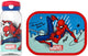 Mepal Lunchset (Trinkflasche mit Flip-Cap-Brotdose) Campus – 600 + 750 ml – Lunchbox und Trinkbecher für Kinder – Bento-Box – Trinkflasche mit Flip-Cap – Spiderman