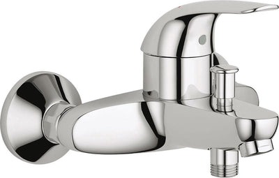 Grohe Swift Badewannenarmatur – 15 cm Achsabstand – mit Umsteller – Chrom