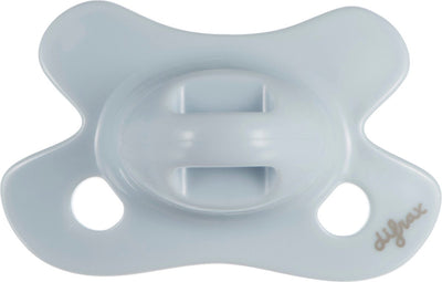 Difrax uni Schnuller - rund - -2 +2 Monate - Eis natur