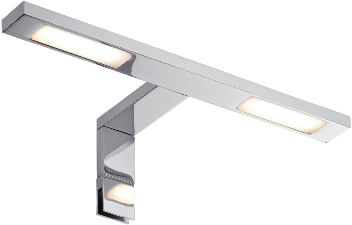Paulmann Galeria LED Spiegelleuchte Haken IP44 2700K 2x280lm 230V 2x3,2W Chrom