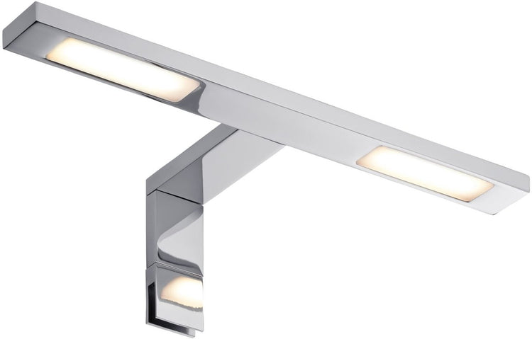 Paulmann Galeria LED Spiegelleuchte Haken IP44 2700K 2x280lm 230V 2x3,2W Chrom