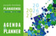 Lila Affen-Planungsagenda 2026–2027 – A4-Ausgabe