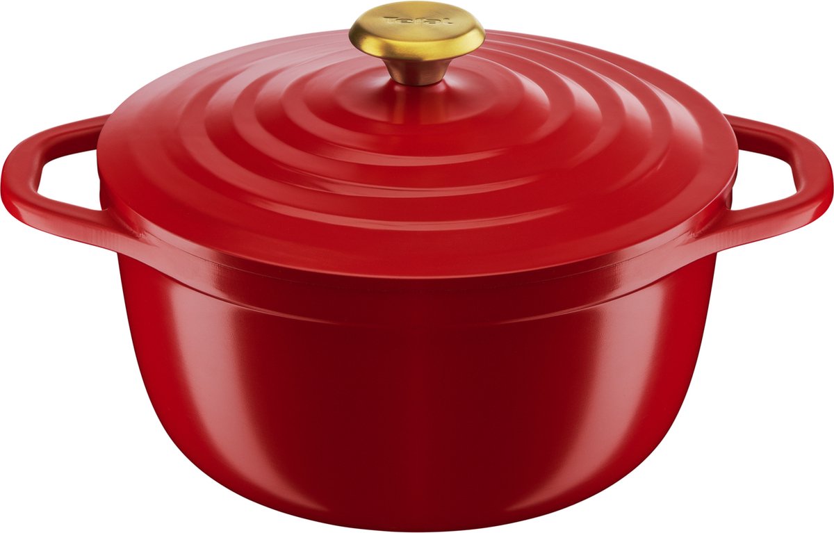 Tefal Air – Bratpfanne – ø24 cm – rot – leicht – 4,7 l – Induktion