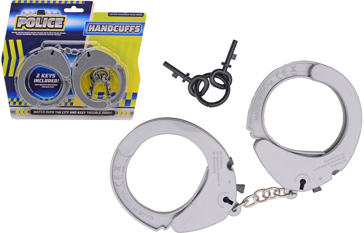 Johntoy Handschellen mit Schlüssel