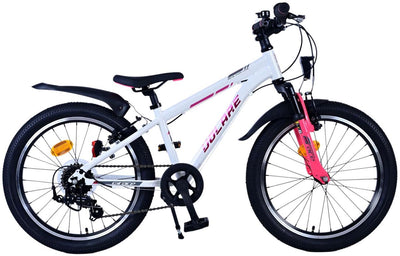 Volare XC Race Children's Bicycle 20 Zoll 7 Geschwindigkeit Weiß Pink