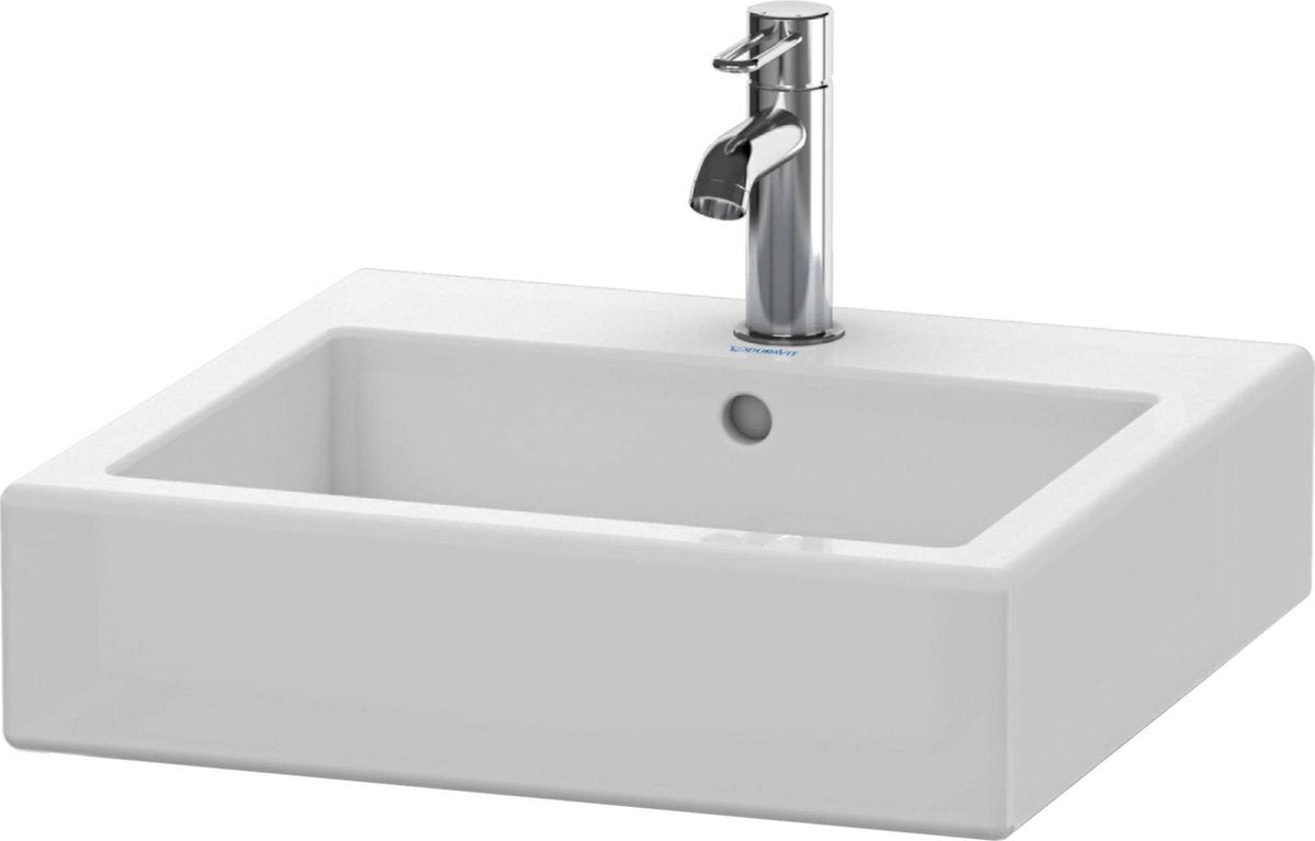 Duravit Vero Waschbecken 50x47 cm. mit 1 Hahnloch weiß