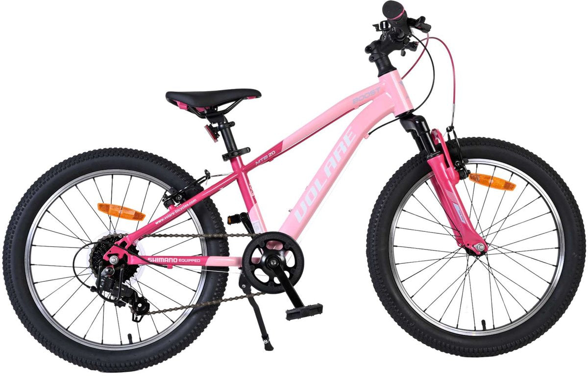 Volare Boost Kinderfahrrad – 20 Zoll – 7 Gänge – Pink