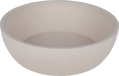 District 70 Bambus-Hundefutternapf – 2er-Pack – Merengue – Größe M – rutschfest – Hundefutter-Wassernapf