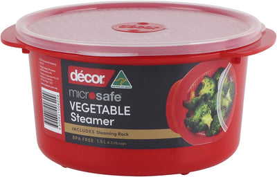 Microsafe-Gemüsedampfgarer von Decor Décor – 1l5 – mit Gestell
