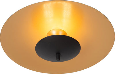 Lucide vulcan - Deckenleuchte (Deckenleuchte) - ø 35 cm - LED dimmbar - 1x9w 3000k - Schwarz