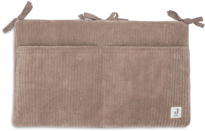 Jollein Box-Taschen-Organizer – 49 x 30 cm – Cloudy Rib – Milchkaffee – Box-Aufbewahrungstasche