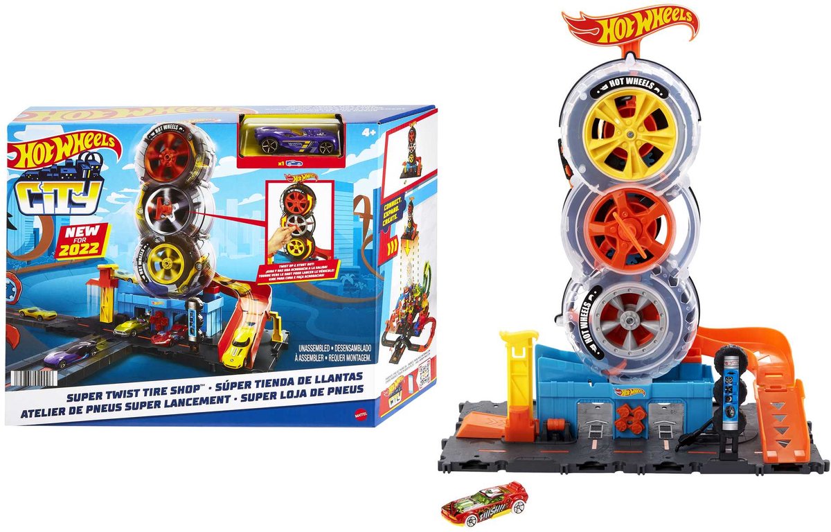 Hot Wheels Mattel - Mattel - City Super Tire Shop