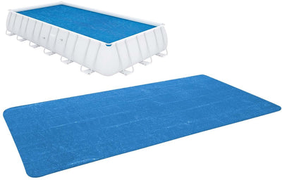 Bestway 58228 Solarabdeckung für Schwimmbäder – 703 x 336 cm – für rechteckige Pools