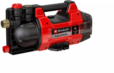 Einhell Akku-Gartenpumpe Aquinna 18 28 Li Solo – Power X-Change – 18 V Li-Ion – 2800 l/h – max. Förderhöhe: 25 m - Eco-Boost-Modus - Überlast- und Frostschutz - exkl. Akku und Ladegerät