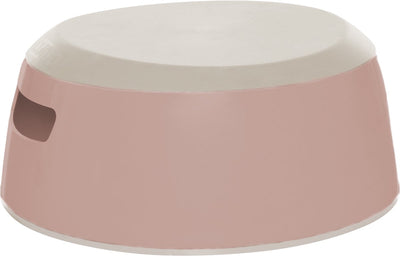 Luma Tritthocker in errötendem Rosa