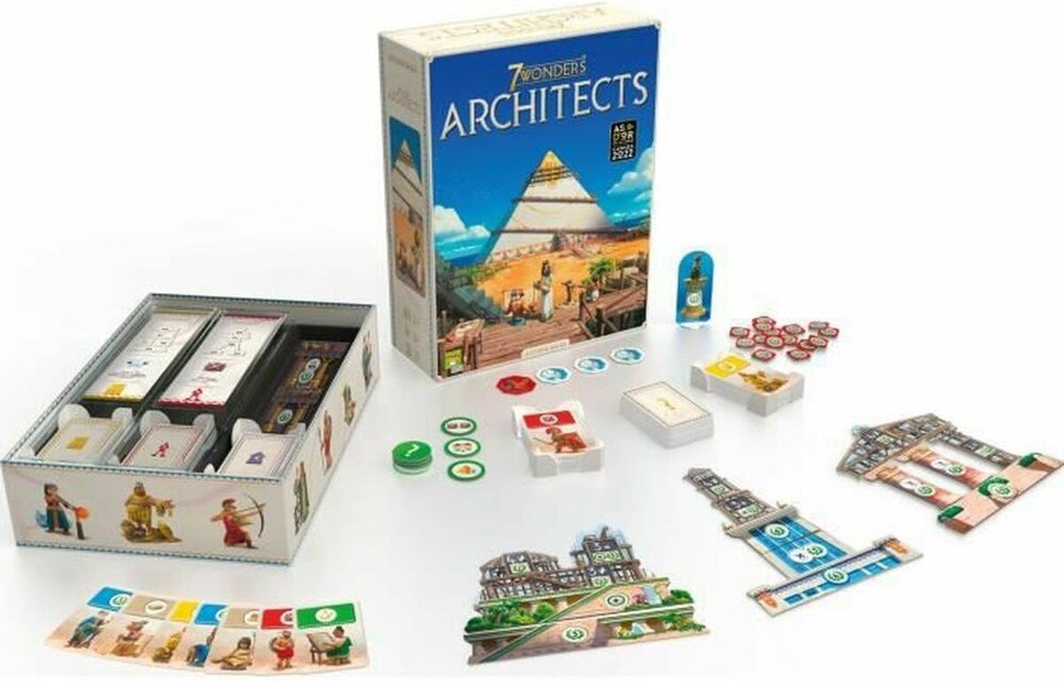 Asmodee Brettspiel 7 Wunder: Architekten (fr)