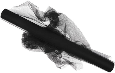 Creativ Company Tüll, B: 50 cm, Schwarz, 5 m 1 Rolle